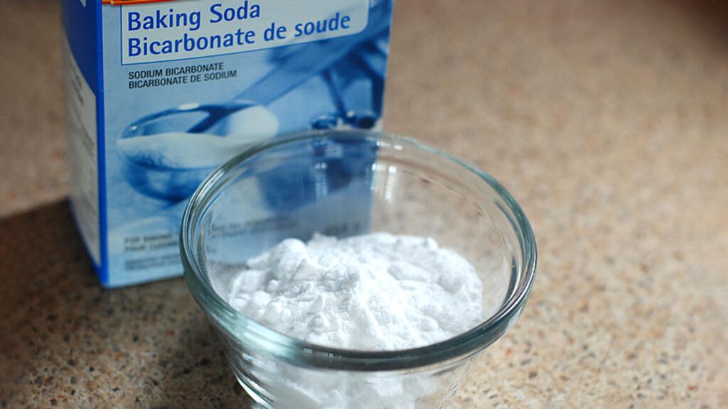 baking soda used for good scent in vacuum cleaner bag