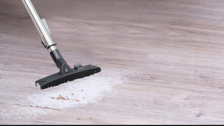 cleaning diatomaceous using vacuum